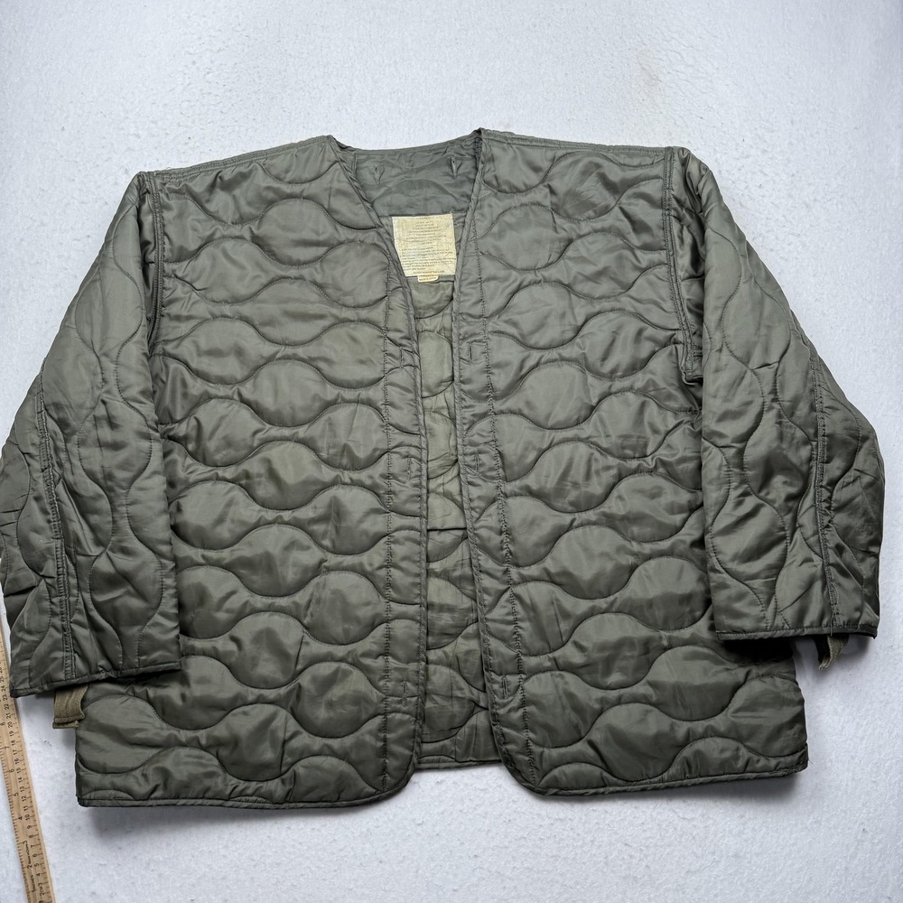Rothco Liner Field Jacket Mens XL Green Quilted Insulated Army Outdoor